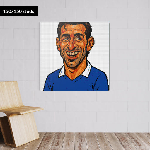 150*150studs, 120*120cm, 47,25*47,25inch