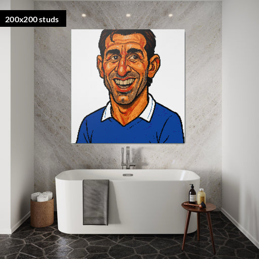 200*200studs, 160*160cm, 63*63inch