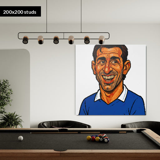 200*200studs, 160*160cm, 63*63inch