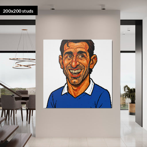 200*200studs, 160*160cm, 63*63inch