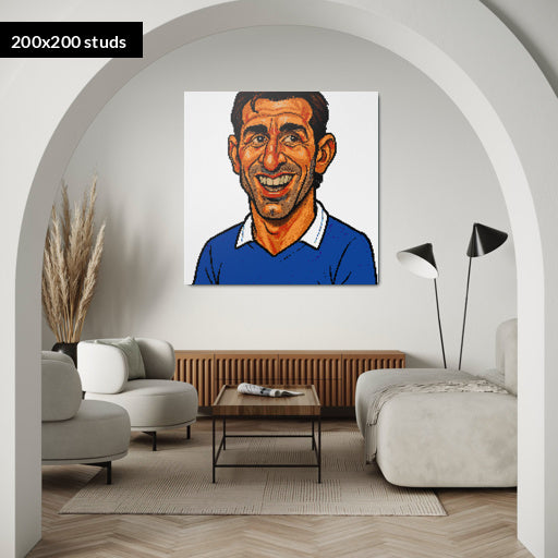 200*200studs, 160*160cm, 63*63inch