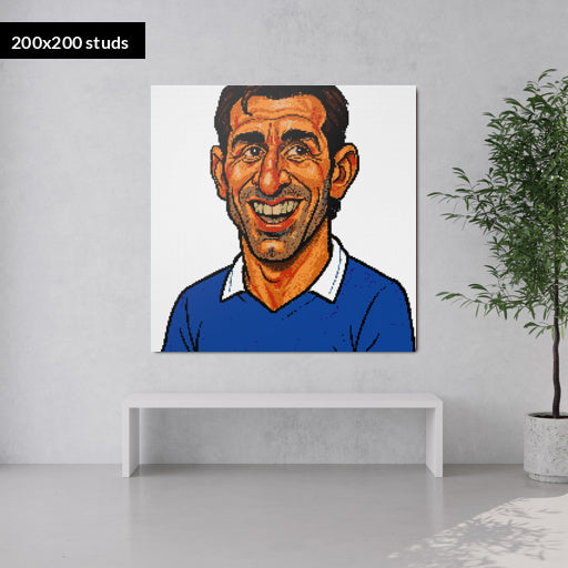 200*200studs, 160*160cm, 63*63inch