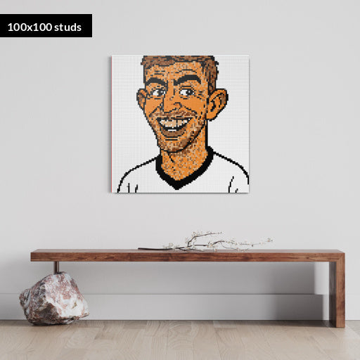 100*100studs, 80*80cm, 31,5*31,5inch