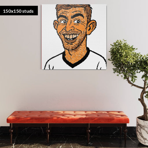 150*150studs, 120*120cm, 47,25*47,25inch