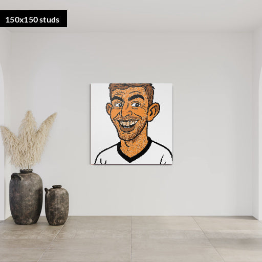 150*150studs, 120*120cm, 47,25*47,25inch