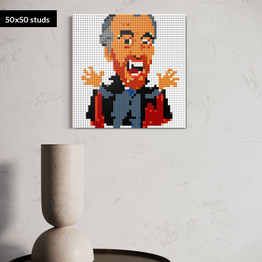 50*50studs, 40*40cm, 15,75*15,75inch