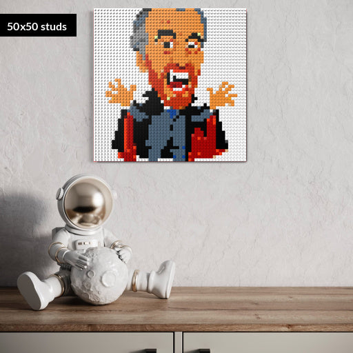 50*50studs, 40*40cm, 15,75*15,75inch