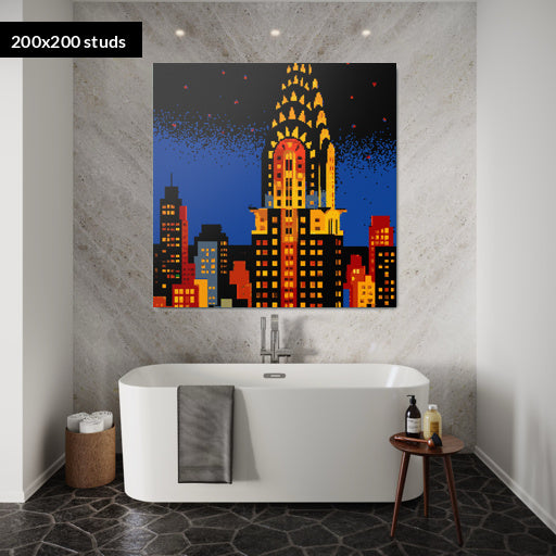 200*200studs, 160*160cm, 63*63inch