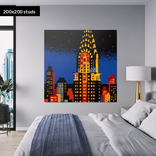 200*200studs, 160*160cm, 63*63inch