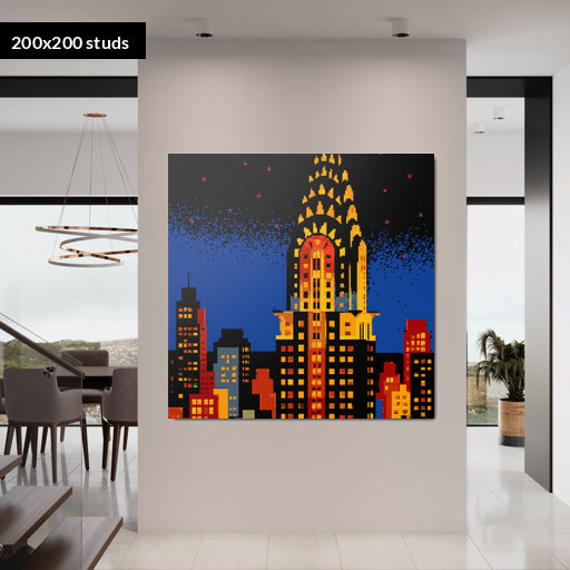 200*200studs, 160*160cm, 63*63inch