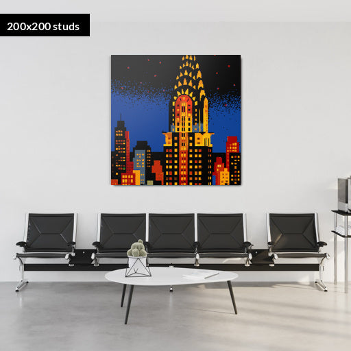 200*200studs, 160*160cm, 63*63inch