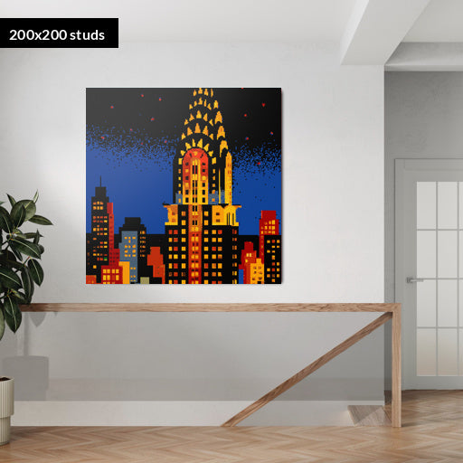 200*200studs, 160*160cm, 63*63inch