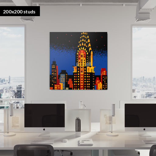 200*200studs, 160*160cm, 63*63inch