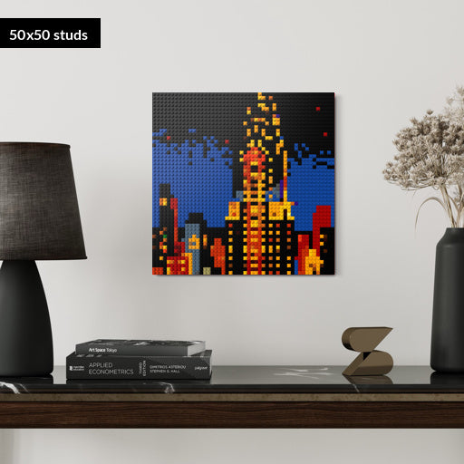50*50studs, 40*40cm, 15,75*15,75inch