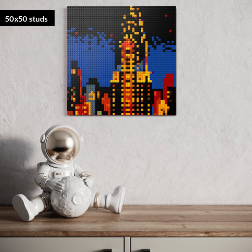 50*50studs, 40*40cm, 15,75*15,75inch