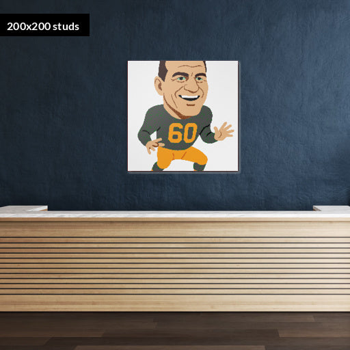 200*200studs, 160*160cm, 63*63inch