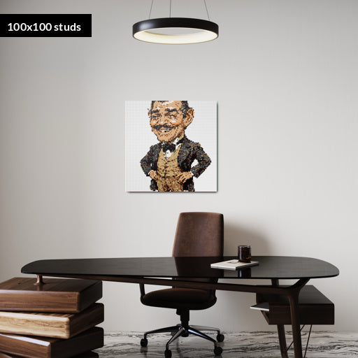 100*100studs, 80*80cm, 31,5*31,5inch