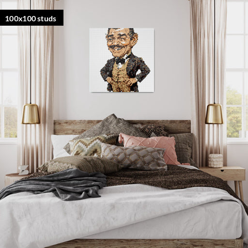 100*100studs, 80*80cm, 31,5*31,5inch