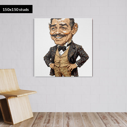 150*150studs, 120*120cm, 47,25*47,25inch