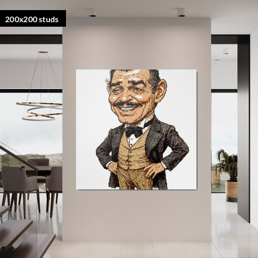 200*200studs, 160*160cm, 63*63inch