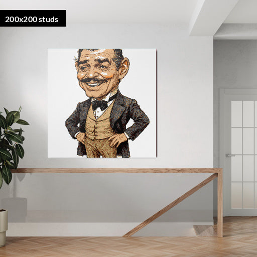 200*200studs, 160*160cm, 63*63inch