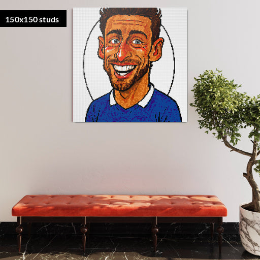 150*150studs, 120*120cm, 47,25*47,25inch