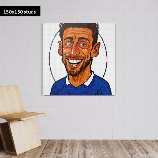 150*150studs, 120*120cm, 47,25*47,25inch