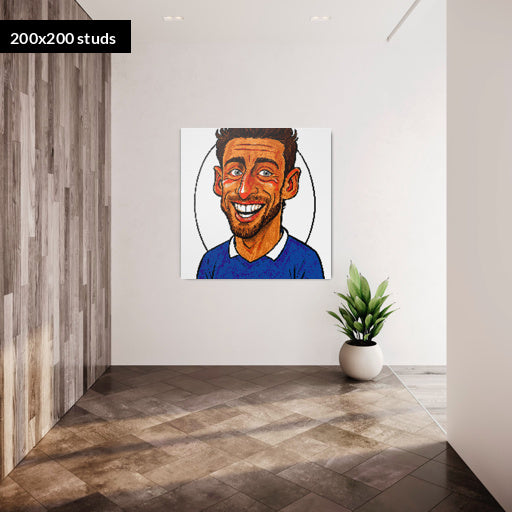 200*200studs, 160*160cm, 63*63inch