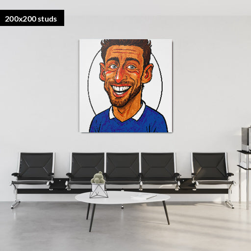 200*200studs, 160*160cm, 63*63inch