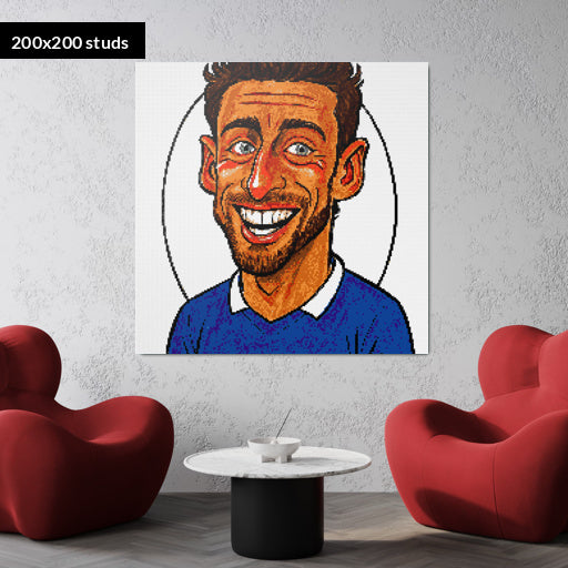 200*200studs, 160*160cm, 63*63inch