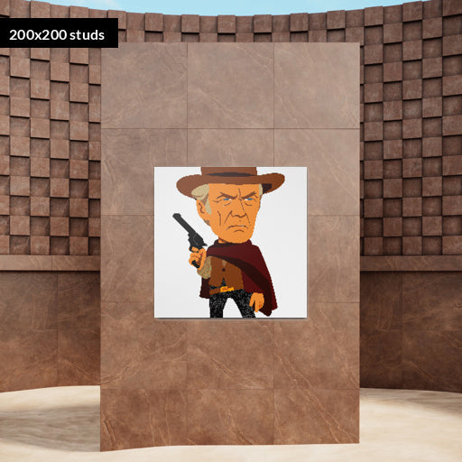 200*200studs, 160*160cm, 63*63inch