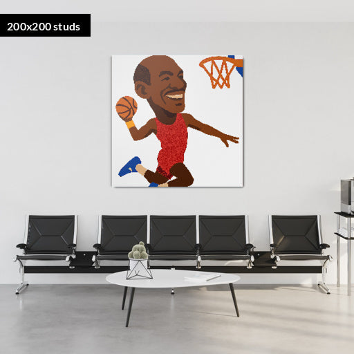 200*200studs, 160*160cm, 63*63inch