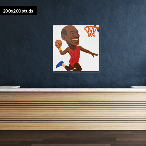 200*200studs, 160*160cm, 63*63inch