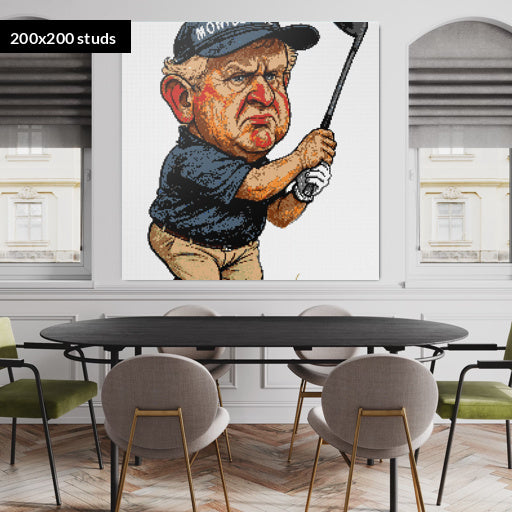 200*200studs, 160*160cm, 63*63inch