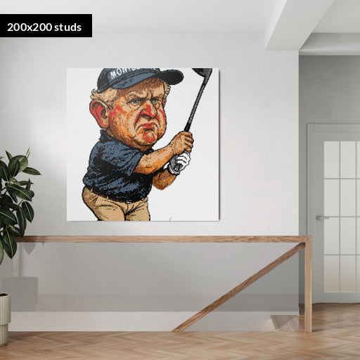 200*200studs, 160*160cm, 63*63inch