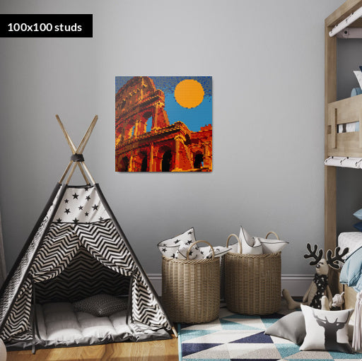 100*100studs, 80*80cm, 31,5*31,5inch