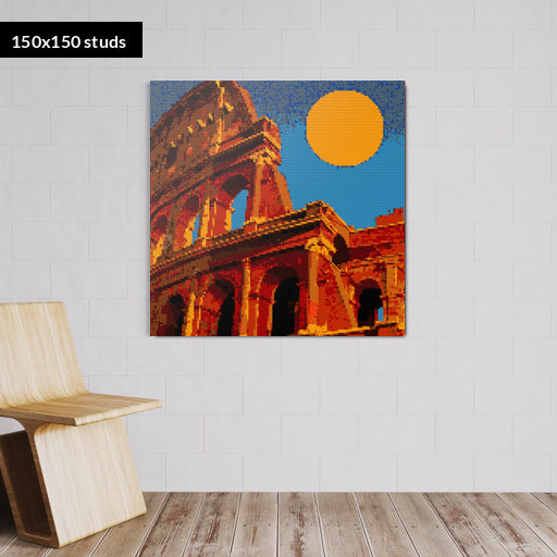 150*150studs, 120*120cm, 47,25*47,25inch