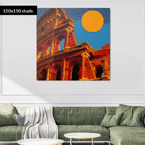 150*150studs, 120*120cm, 47,25*47,25inch