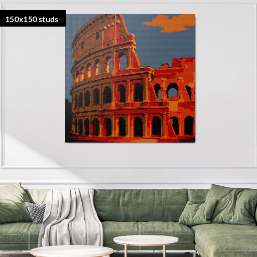 150*150studs, 120*120cm, 47,25*47,25inch