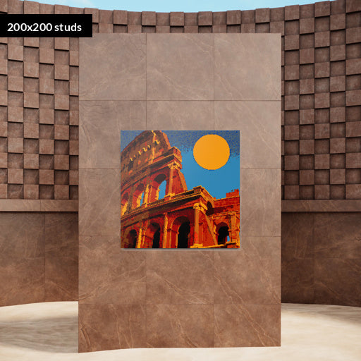 200*200studs, 160*160cm, 63*63inch