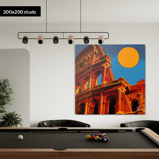 200*200studs, 160*160cm, 63*63inch