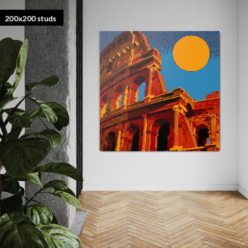 200*200studs, 160*160cm, 63*63inch
