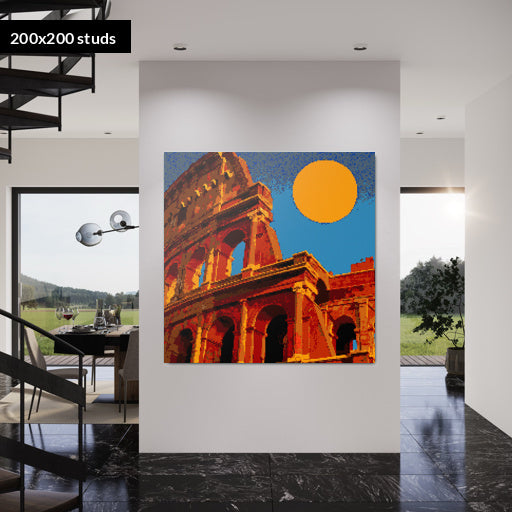 200*200studs, 160*160cm, 63*63inch