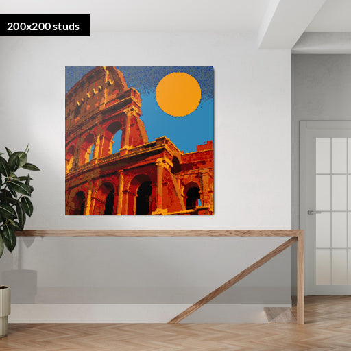 200*200studs, 160*160cm, 63*63inch