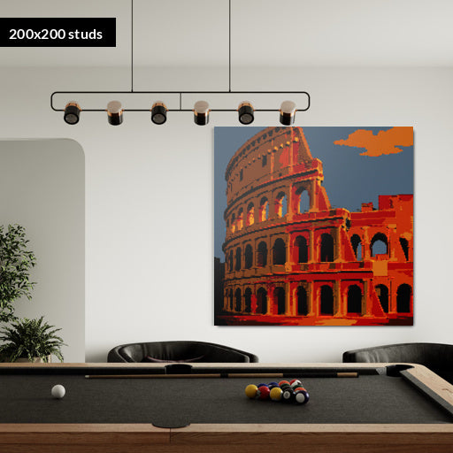 200*200studs, 160*160cm, 63*63inch