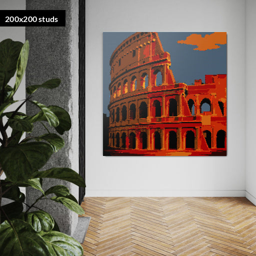 200*200studs, 160*160cm, 63*63inch