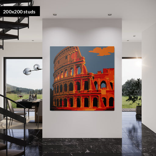 200*200studs, 160*160cm, 63*63inch