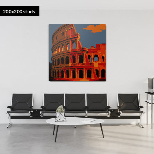 200*200studs, 160*160cm, 63*63inch