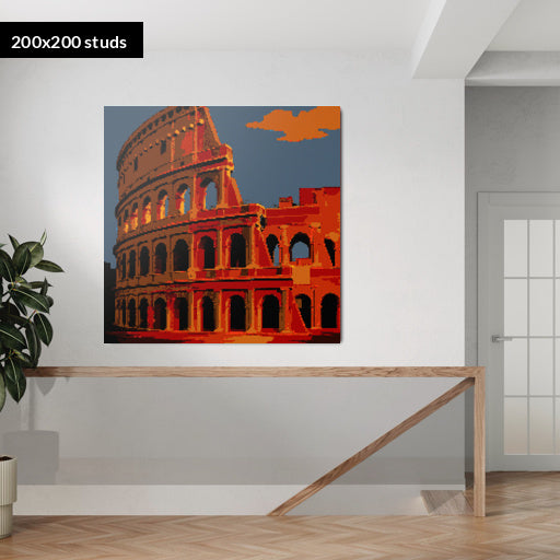 200*200studs, 160*160cm, 63*63inch