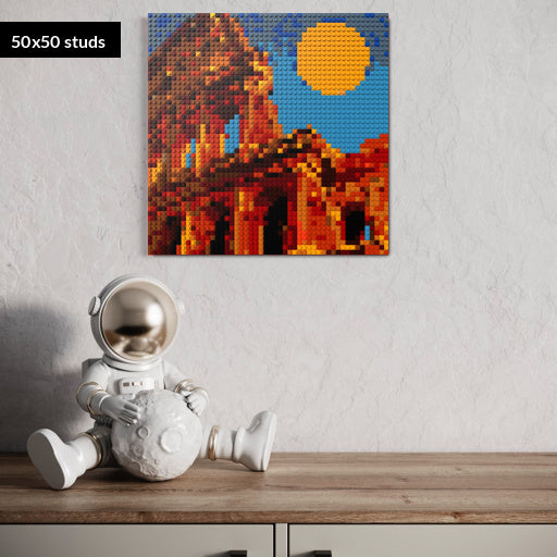 50*50studs, 40*40cm, 15,75*15,75inch